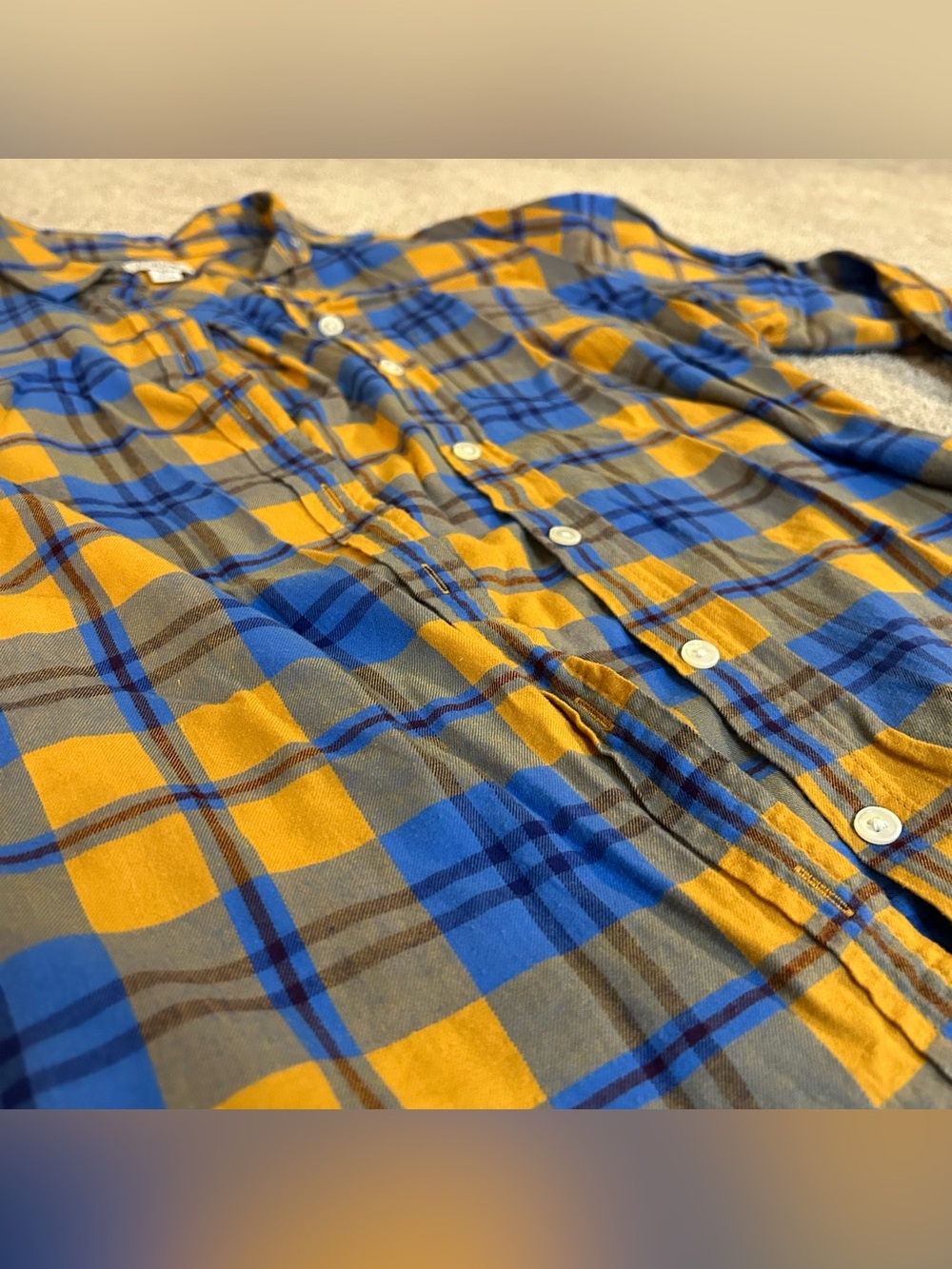 J. Crew plaid button down - Picture 2 of 6